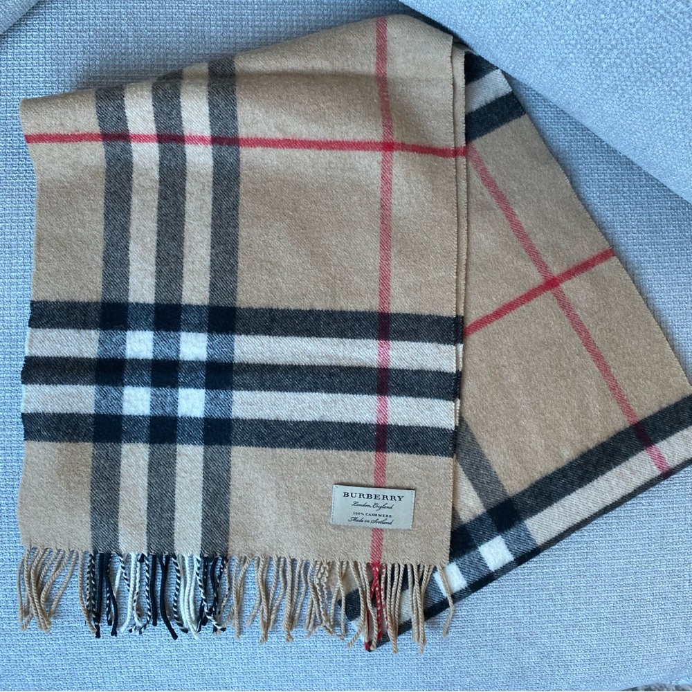 Cashmere Burberry Scarf